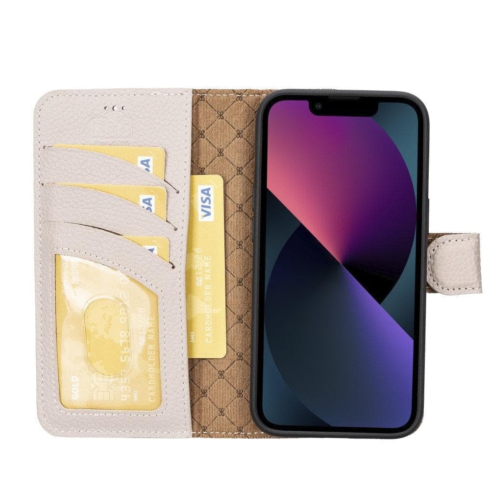 Apple iPhone 15 Series Detachable Leather Wallet Case Colorful - MW Bouletta LTD