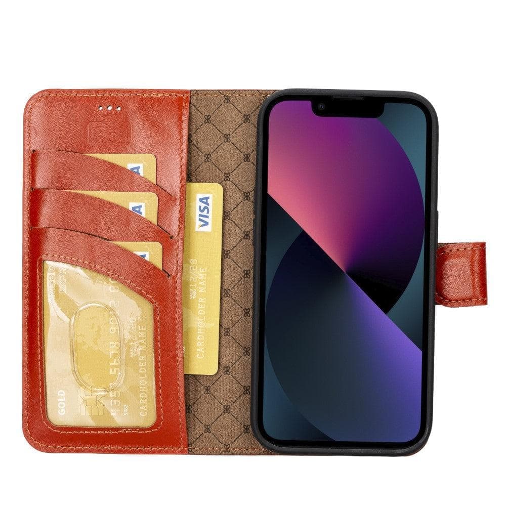 Apple iPhone 15 Series Detachable Leather Wallet Case Colorful - MW Bouletta LTD