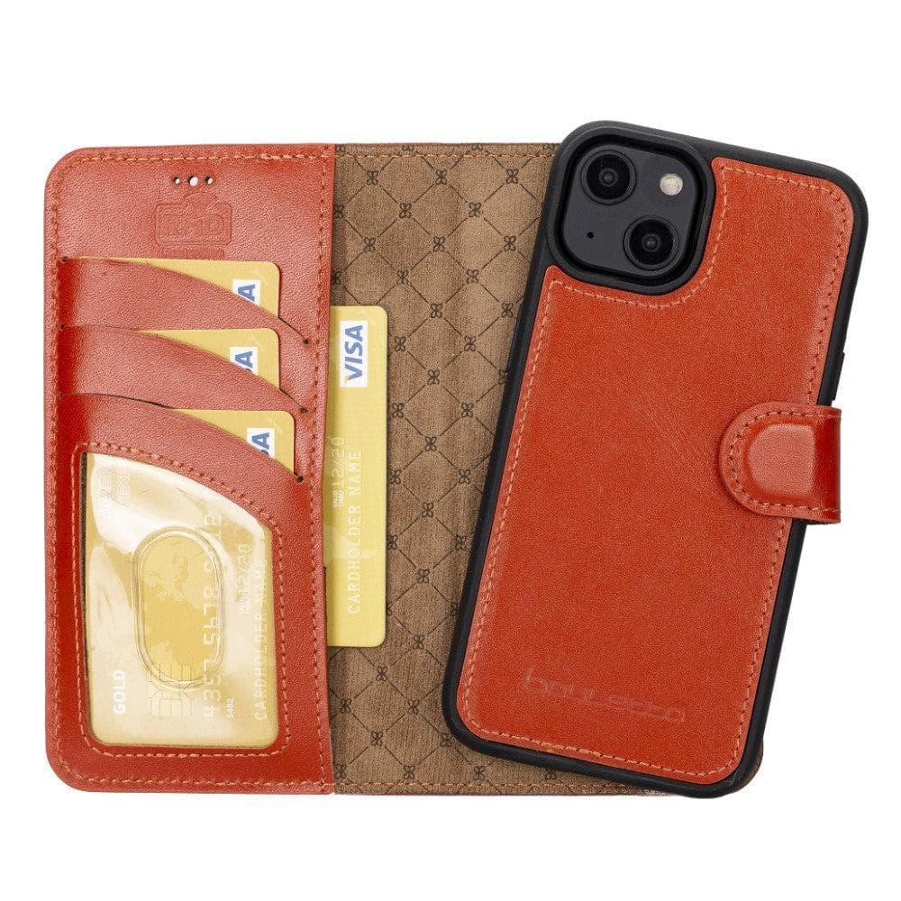 Apple iPhone 15 Series Detachable Leather Wallet Case Colorful - MW Bouletta LTD