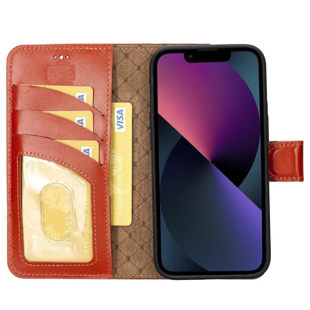 Apple iPhone 15 Series Detachable Leather Wallet Case Colorful - MW Bouletta LTD