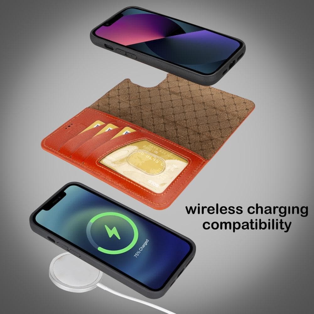 Apple iPhone 15 Series Detachable Leather Wallet Case Colorful - MW Bouletta LTD