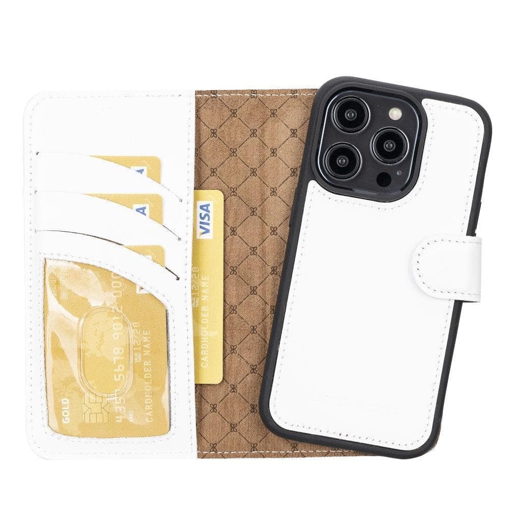 Apple iPhone 15 Series Detachable Leather Wallet Case Colorful - MW Bouletta LTD