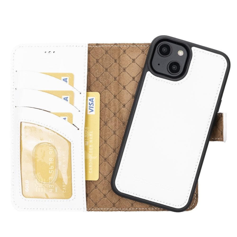 Apple iPhone 15 Series Detachable Leather Wallet Case Colorful - MW Bouletta LTD