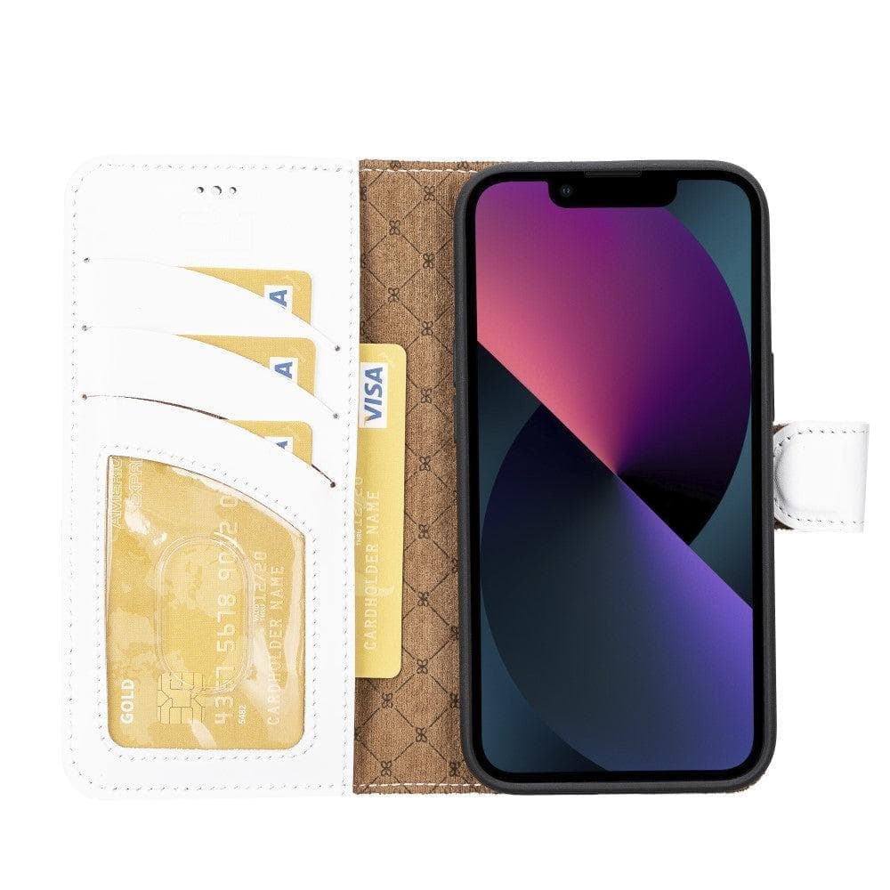 Apple iPhone 15 Series Detachable Leather Wallet Case Colorful - MW Bouletta LTD