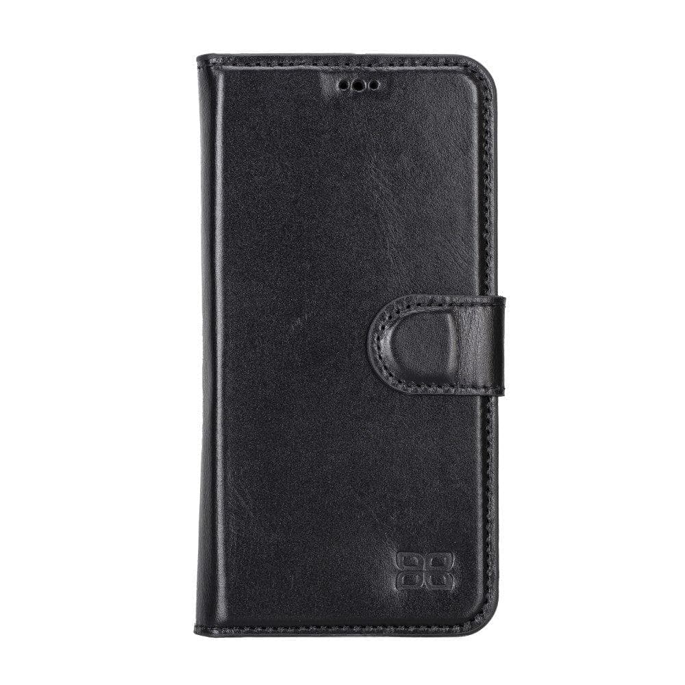 Apple iPhone 15 Series Detachable Leather Wallet Case Darker Color - MW Bouletta LTD