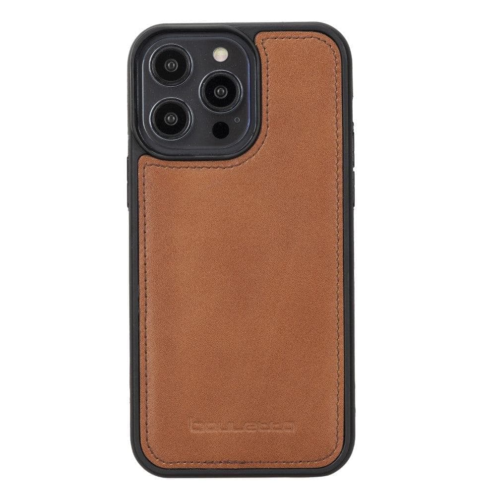 Apple iPhone 15 Series Detachable Leather Wallet Case Darker Color - MW Bouletta LTD