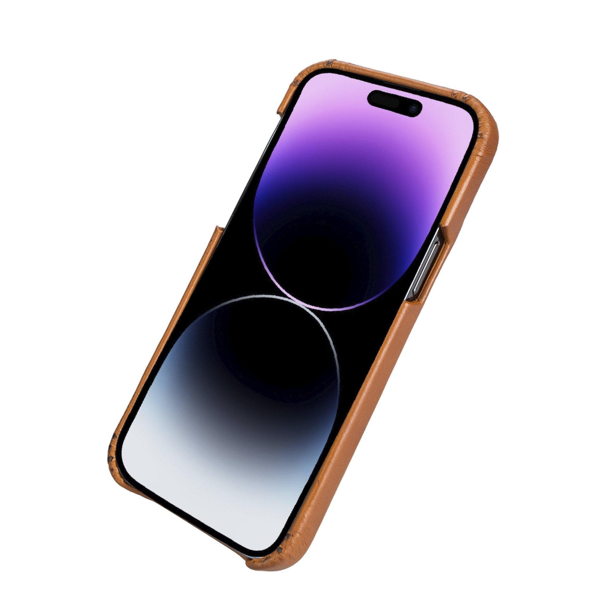 Apple iPhone 15 Series Full Leather Coating Back Cover - Pre Order Bouletta LTD