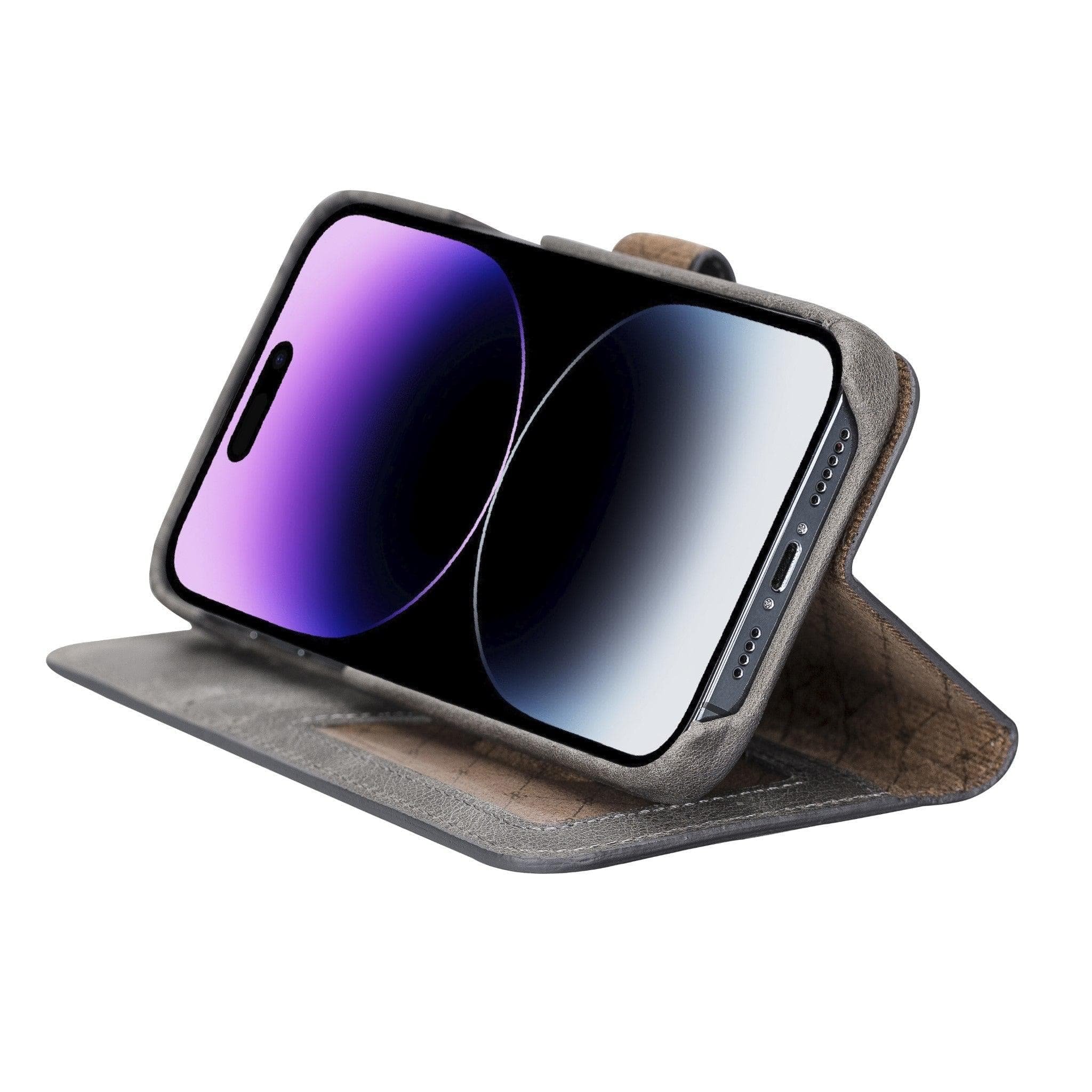 Apple iPhone 15 Series Full Leather Coating Detachable Wallet Case - Pre Order Bouletta LTD