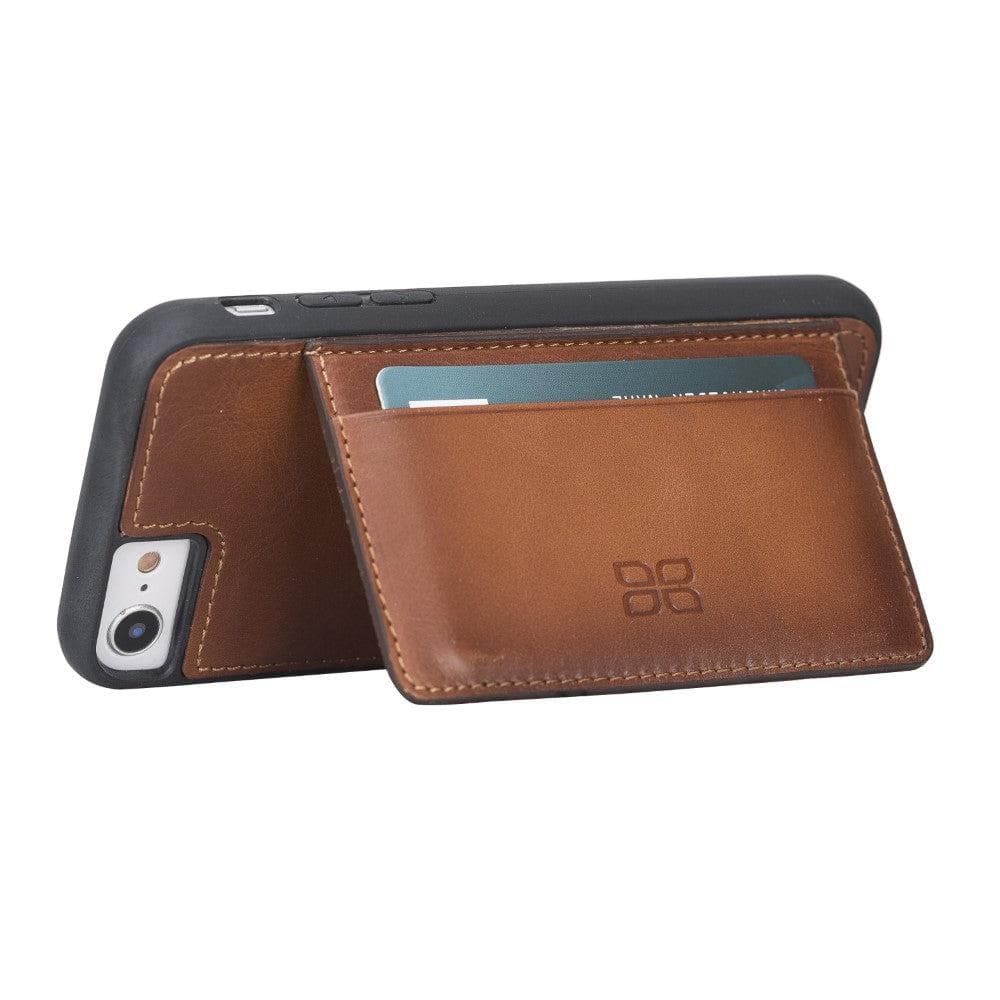 Apple iPhone 7 Series Leather Flex Stand iPhone 7 / Rustin Tan Bouletta