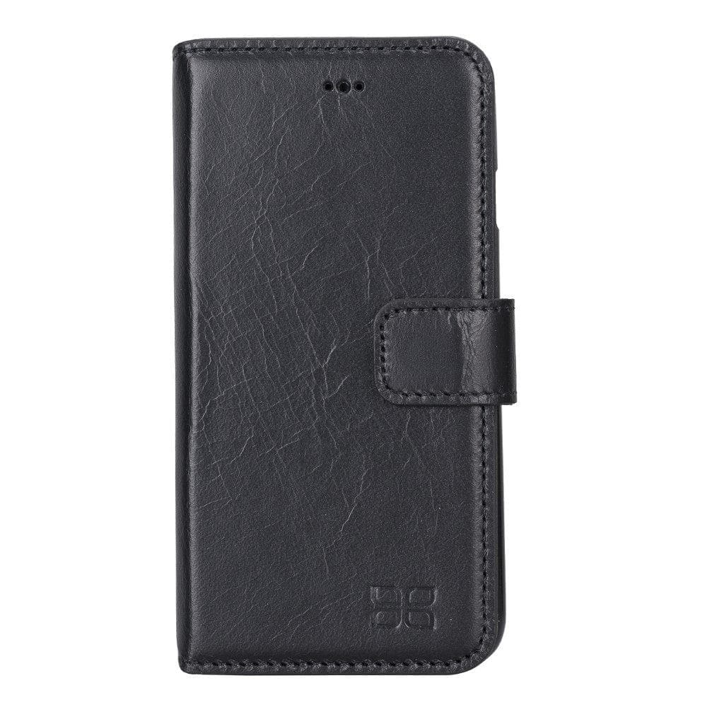 Apple iPhone 8 Series Leather Book Case Phone Cases iPhone 8 / Black Bouletta LTD