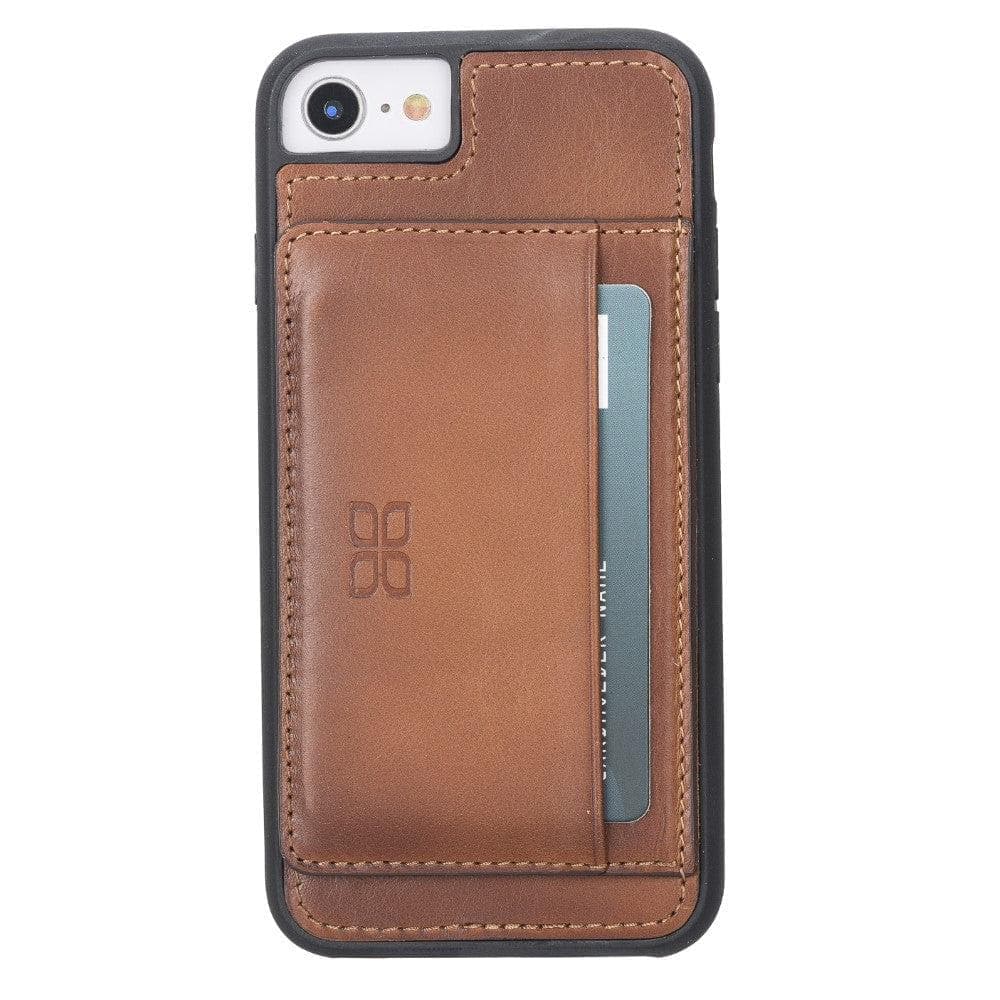 Apple iPhone SE Series Leather Flex Stand iPhone SE 1st Genaration / Rustin Tan Bouletta