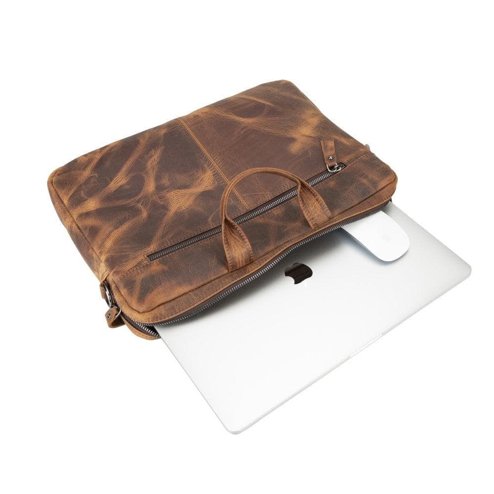 B2B- Apollo Geniun Leather Laptop Bag Bouletta B2B