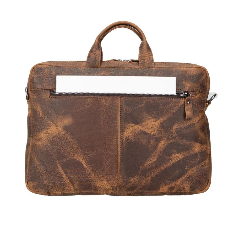 B2B- Apollo Geniun Leather Laptop Bag Bouletta B2B