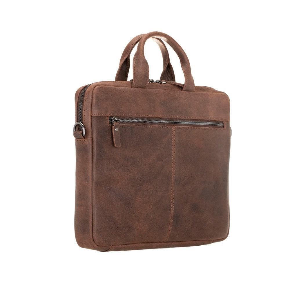 B2B- Apollo Geniun Leather Laptop Bag For 13" Bouletta B2B