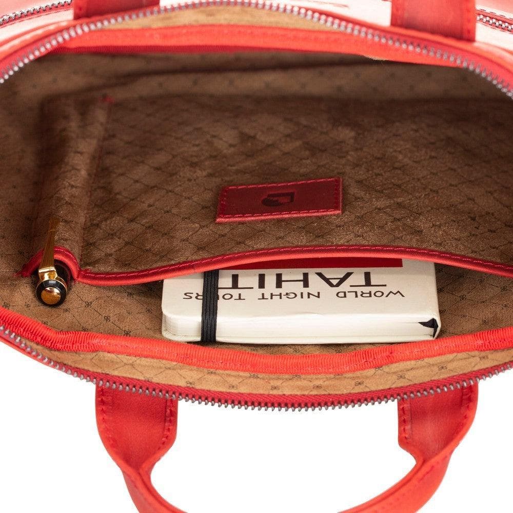 B2B- Apollo Geniun Leather Laptop Bag For 13" Bouletta B2B