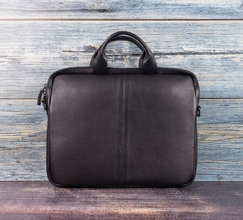 B2B- Apollo Geniun Leather Laptop Bag For 13" Bouletta B2B