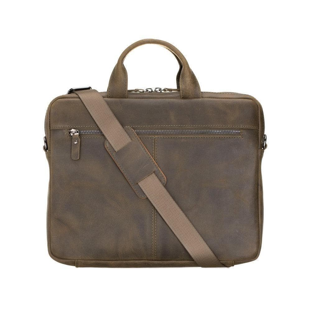 B2B- Apollo Geniun Leather Laptop Bag For 13" AA18 Bouletta B2B