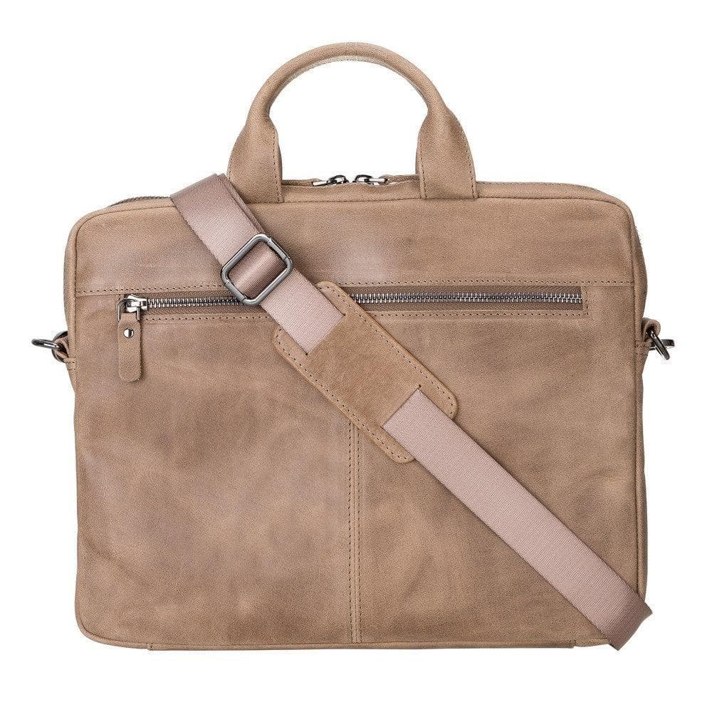 B2B- Apollo Geniun Leather Laptop Bag For 13" AA6 Bouletta B2B