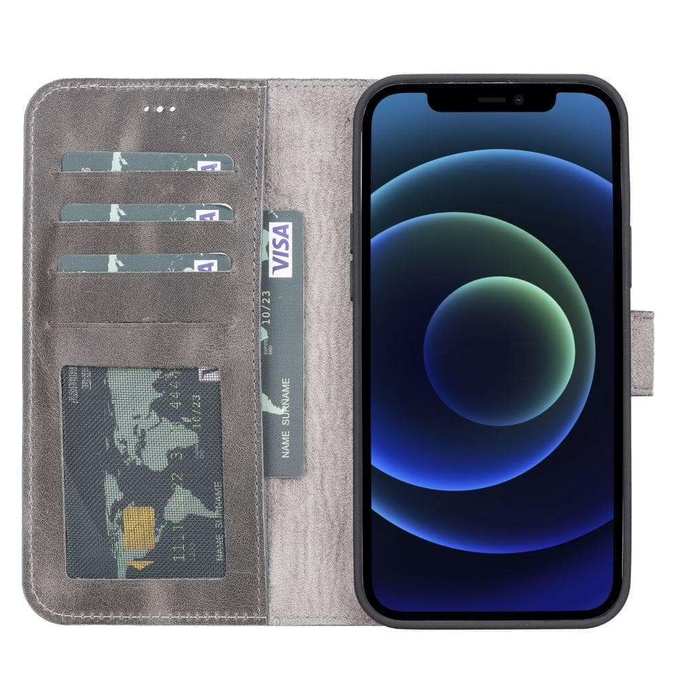 B2B - Apple iPhone 13 Series Detachable Leather Case RFID/ MWW Bouletta B2B