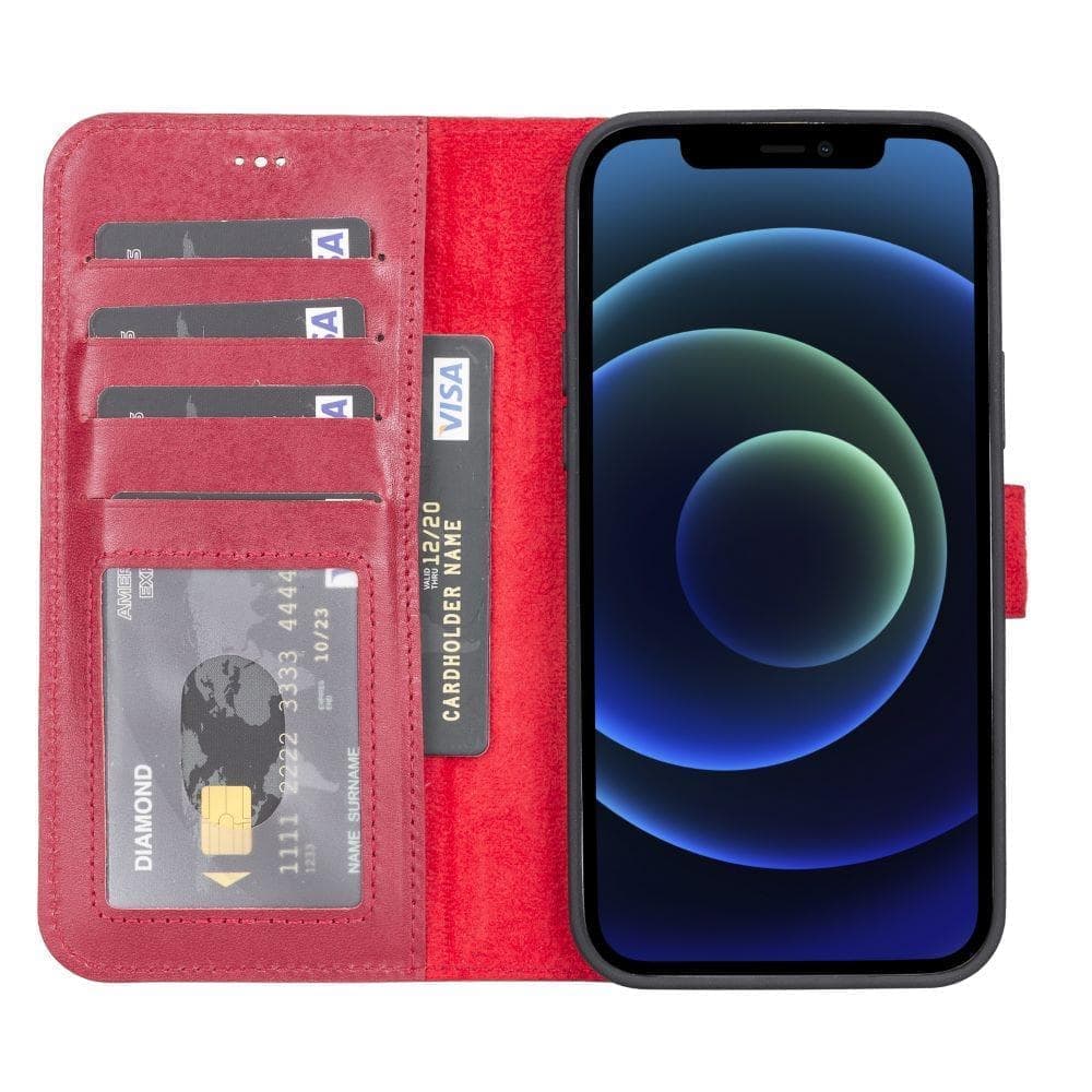 B2B - Apple iPhone 13 Series Detachable Leather Case RFID/ MWW Bouletta B2B