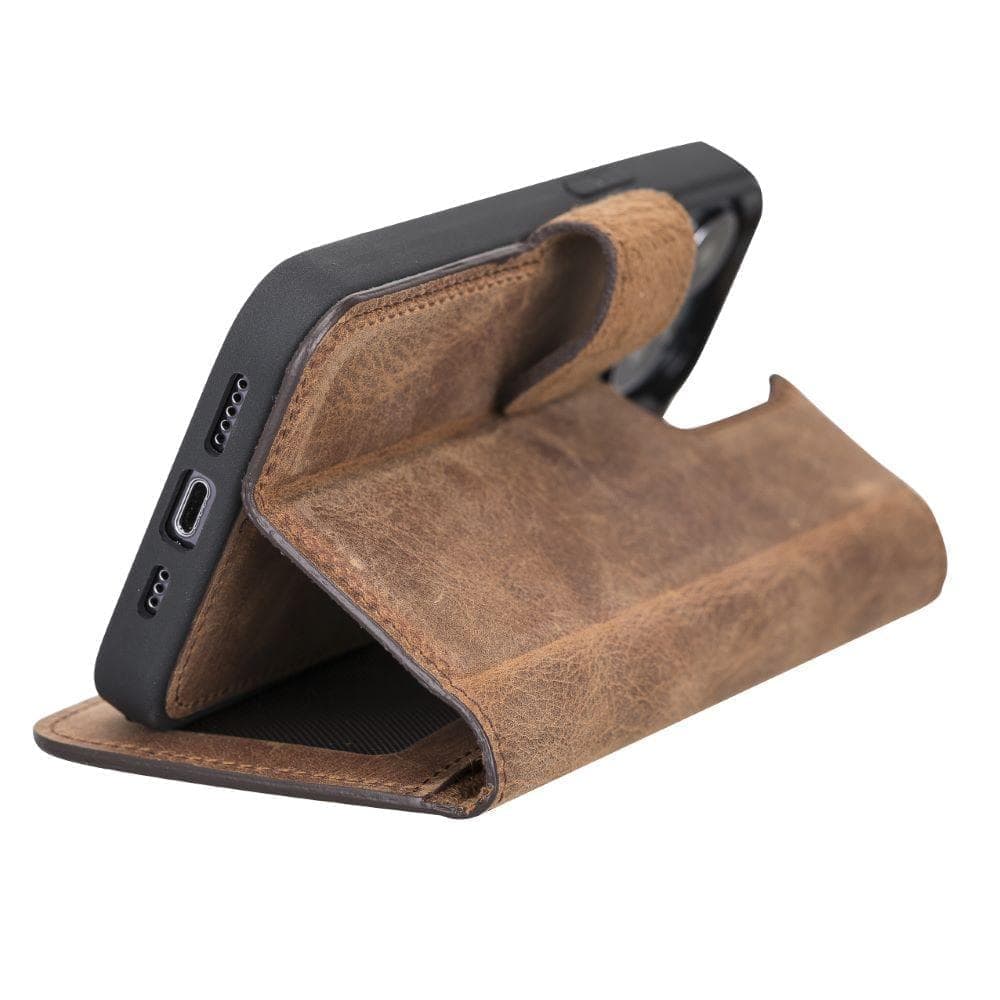 B2B - Apple iPhone 13 Series Detachable Leather Case RFID/ MWW Bouletta B2B