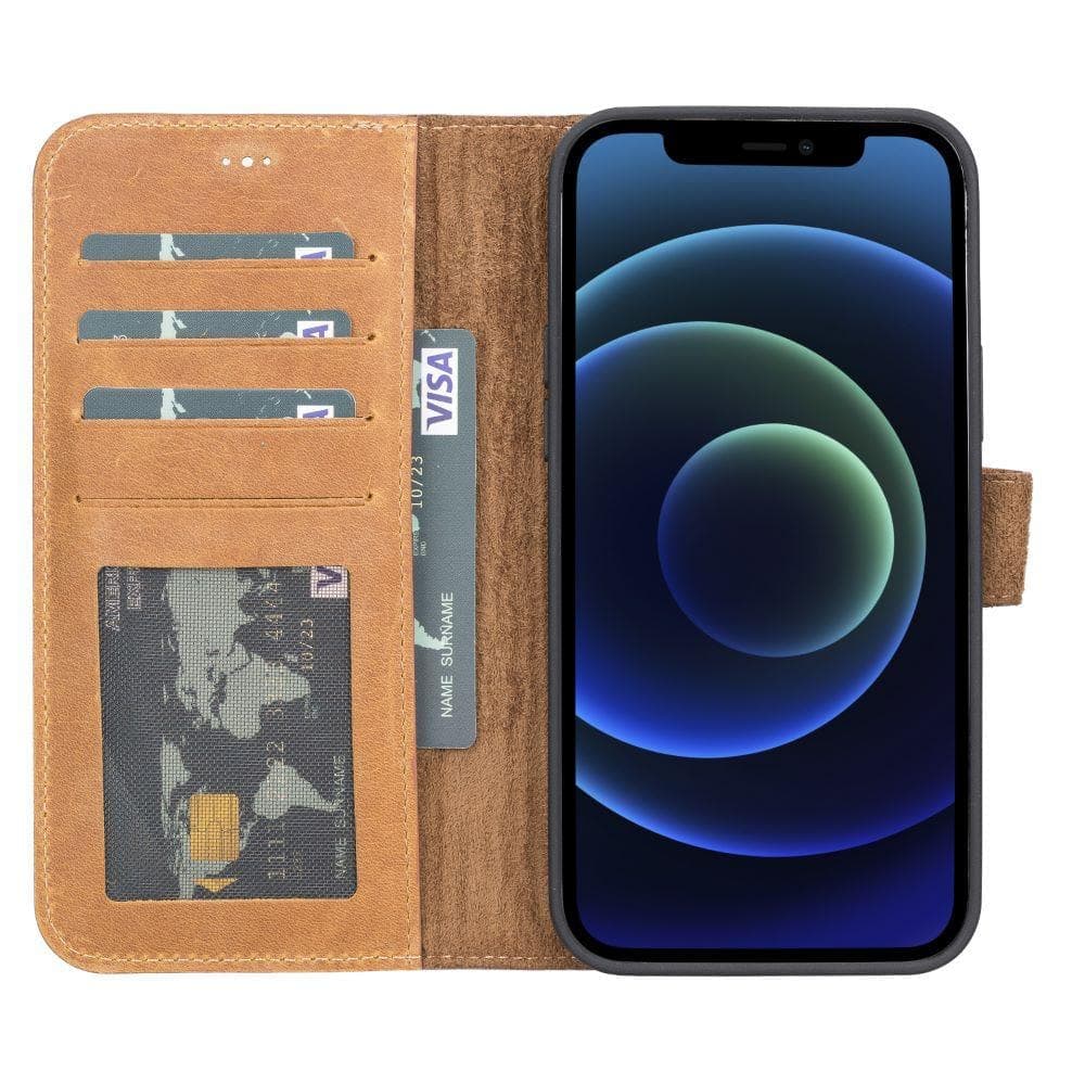 B2B - Apple iPhone 13 Series Detachable Leather Case RFID/ MWW Bouletta B2B