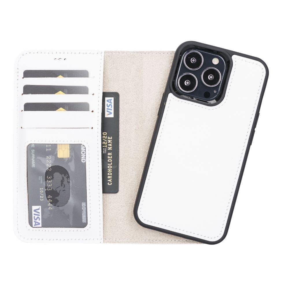 B2B - Apple iPhone 13 Series Detachable Leather Case RFID/ MWW iPhone 13 6.1" / F3 Bouletta B2B