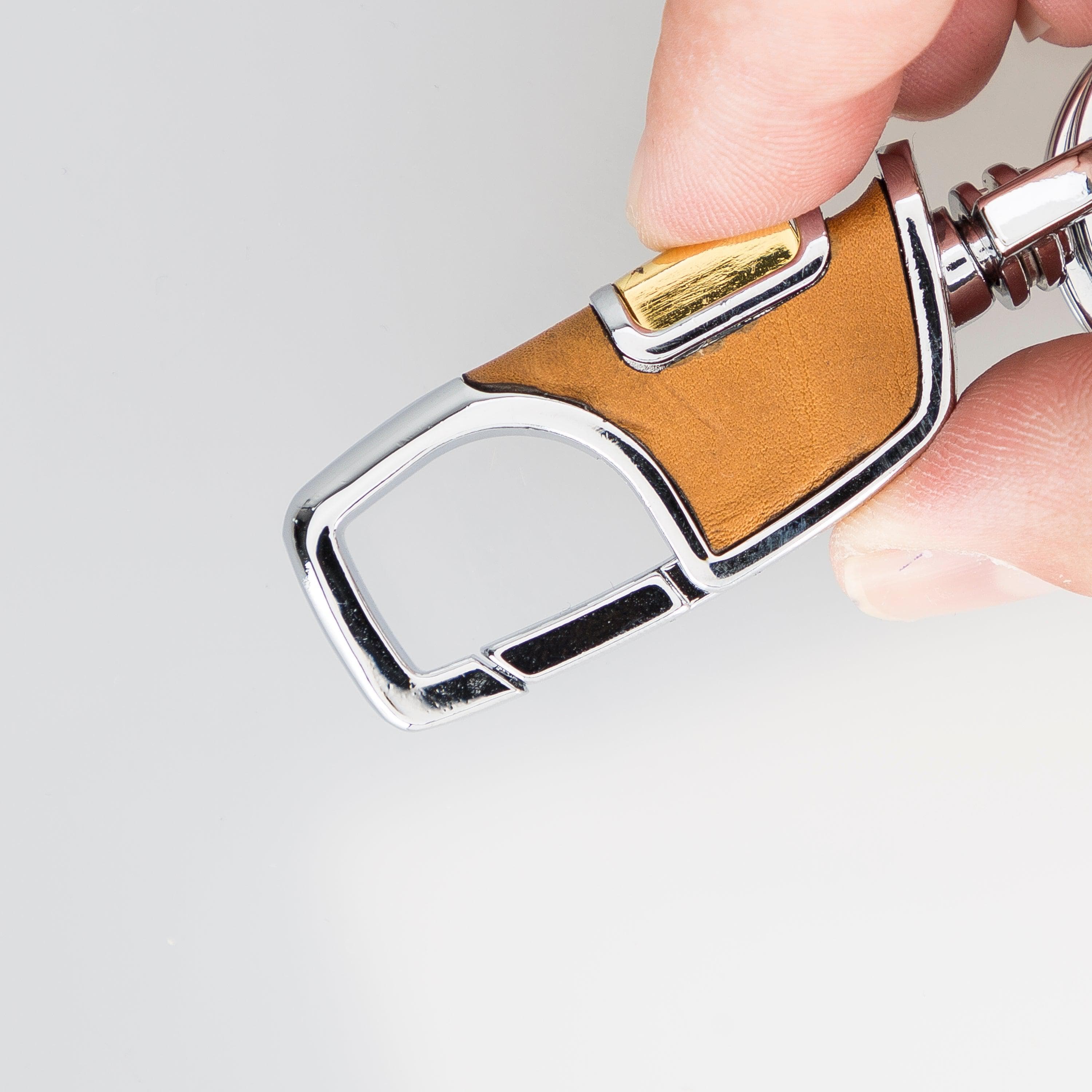 B2B- BKR12 Leather Keyring Bouletta B2B