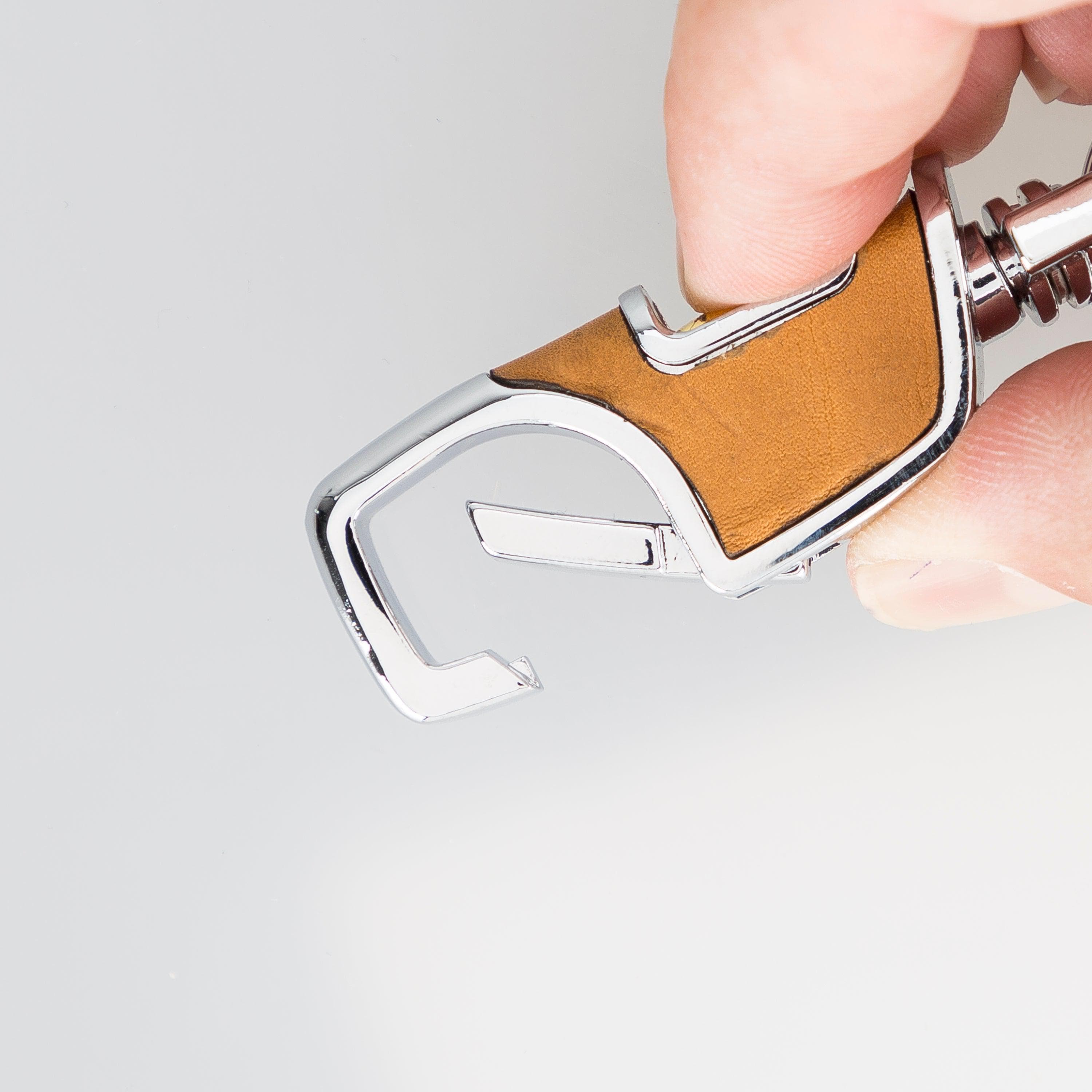 B2B- BKR12 Leather Keyring Bouletta B2B