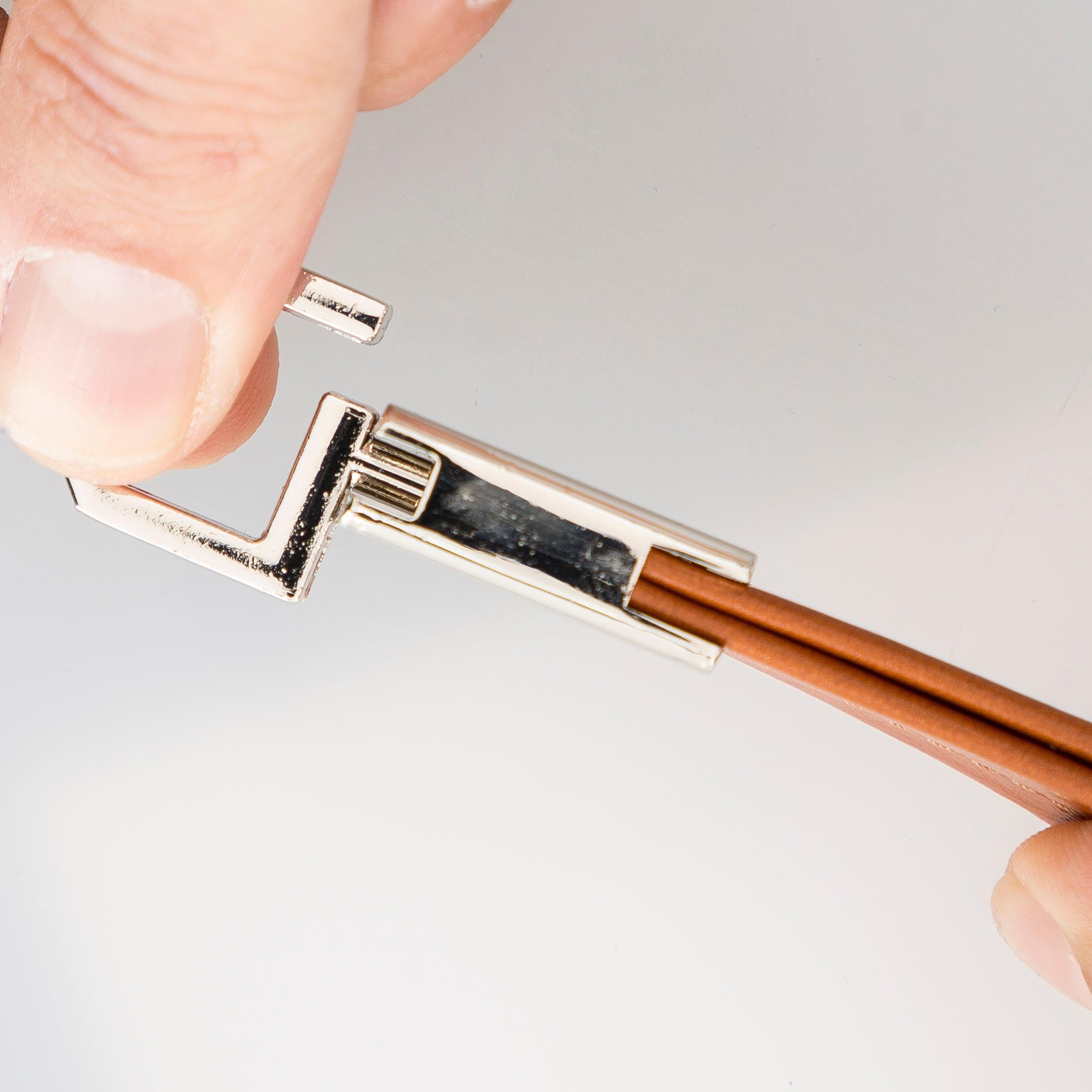 B2B- BKR16 Leather Keyring Bouletta B2B