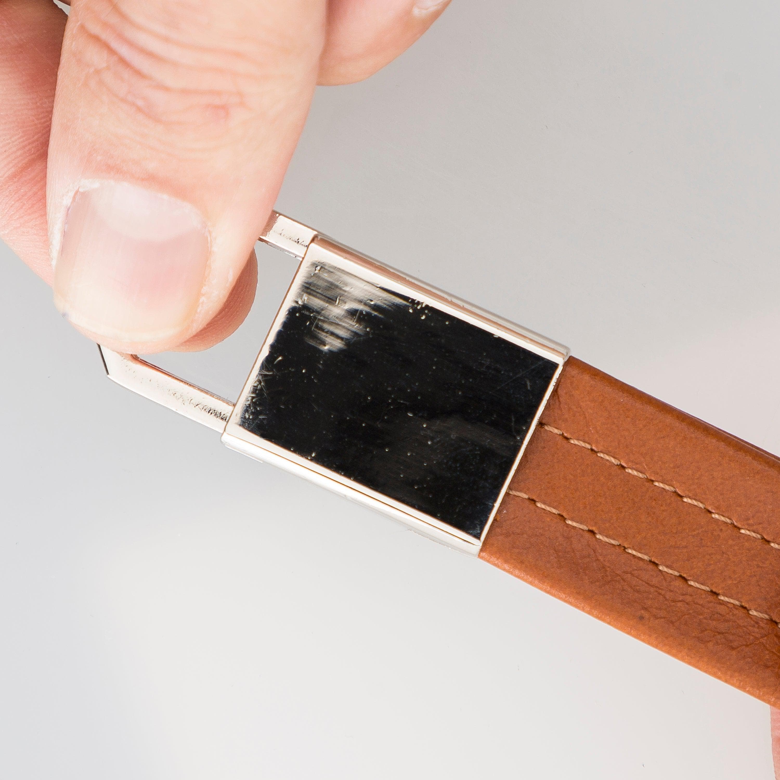 B2B- BKR16 Leather Keyring Bouletta B2B