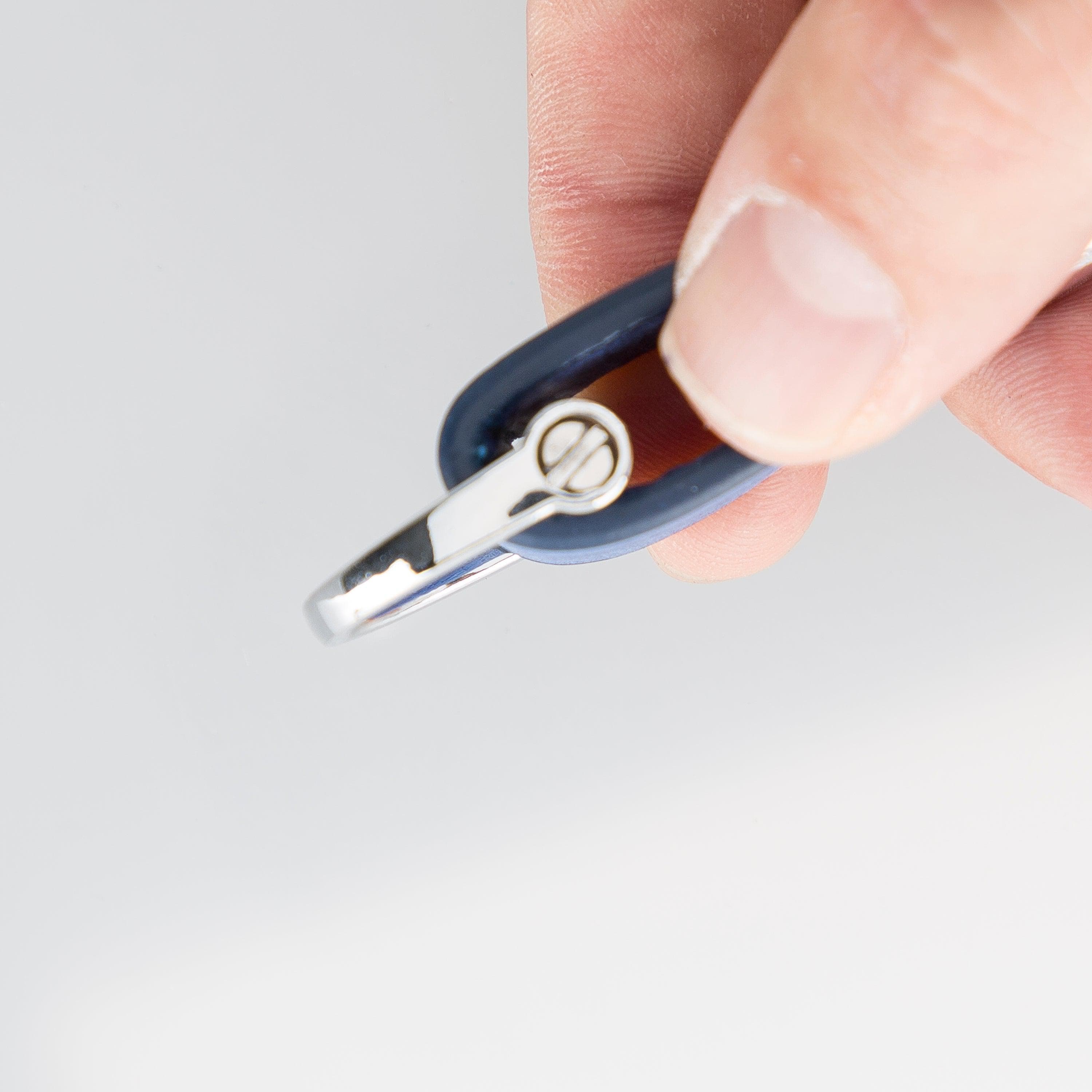 B2B- BKR17 Leather Keyring Bouletta B2B