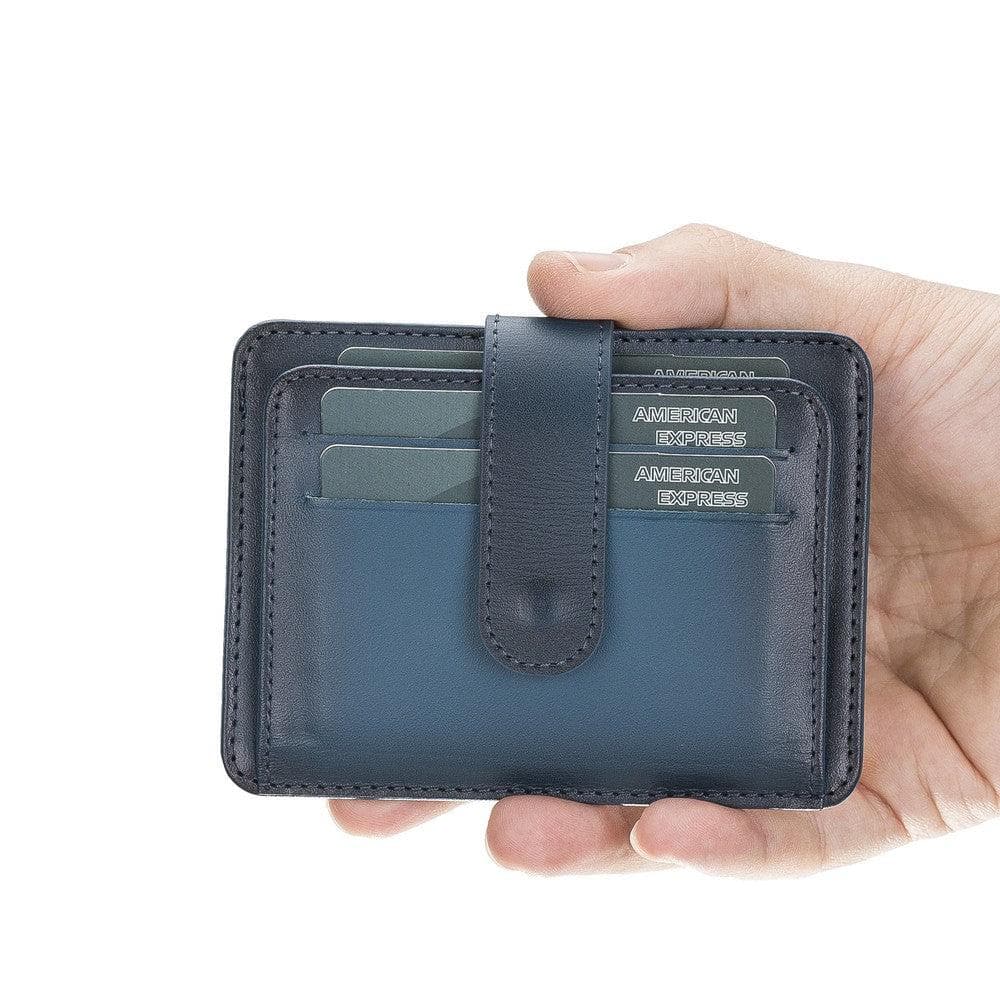 B2B- BLW19 Leather Card Holder BRN4EF Bouletta B2B