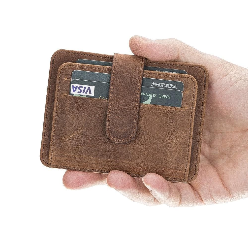 B2B- BLW19 Leather Card Holder G2 Bouletta B2B