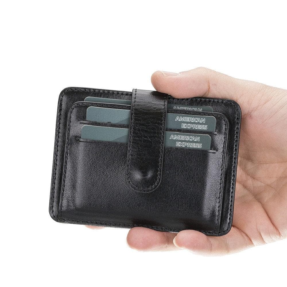 B2B- BLW19 Leather Card Holder RST1 Bouletta B2B