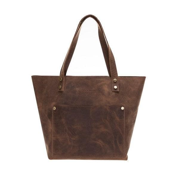 B2B- Geniun Leather Women Moon Tote Bag Bouletta
