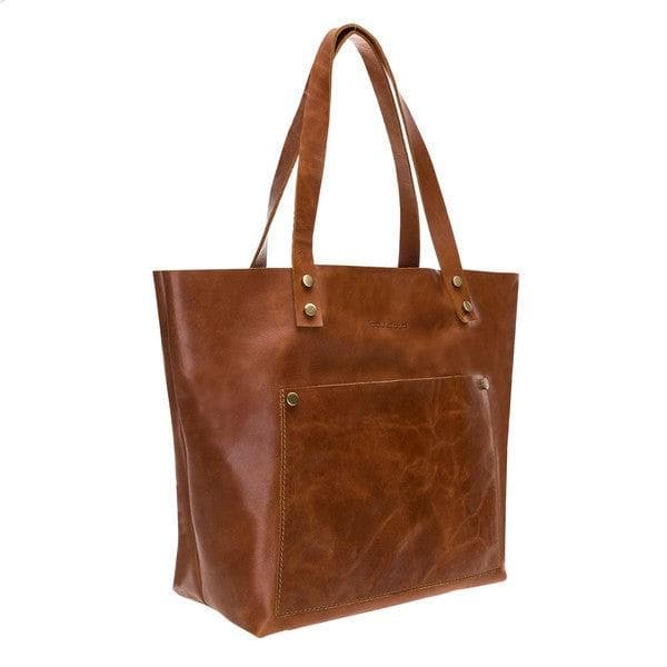 B2B- Geniun Leather Women Moon Tote Bag Bouletta B2B