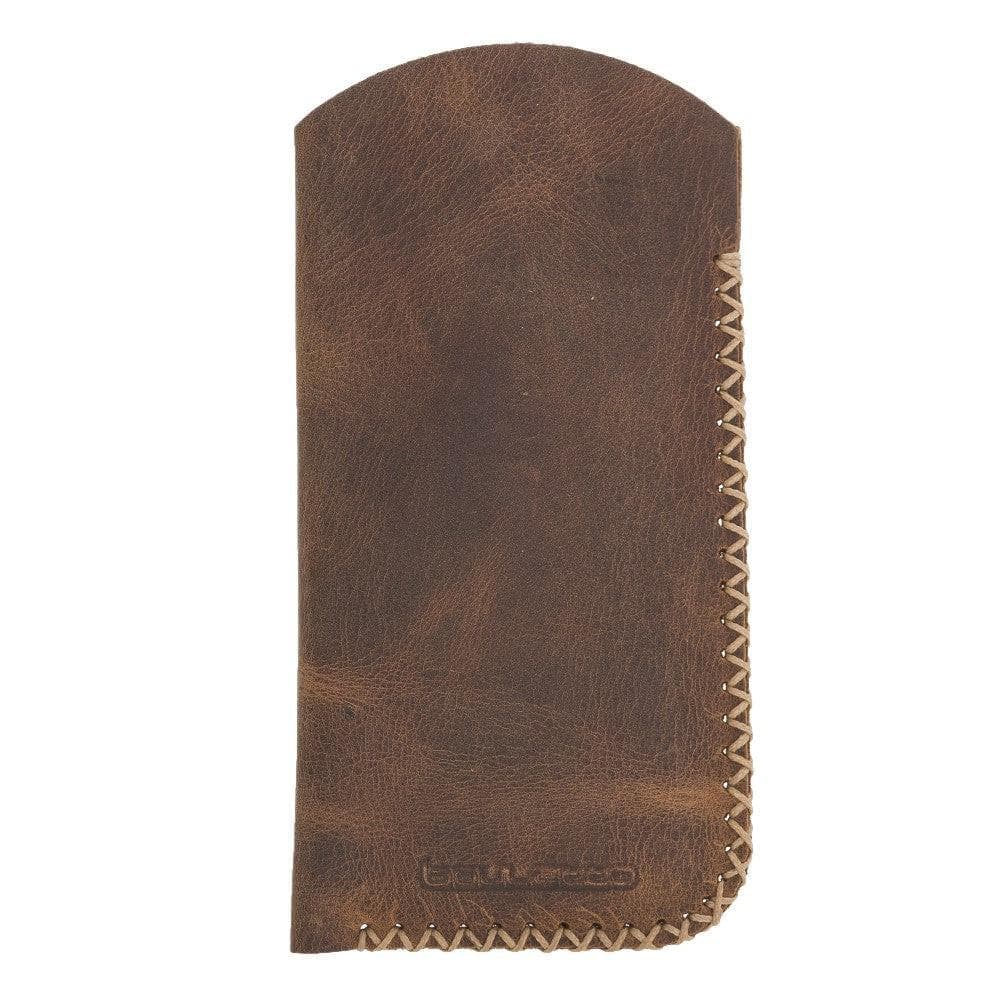 B2B - Leather Glasses Cover Brown Bouletta B2B