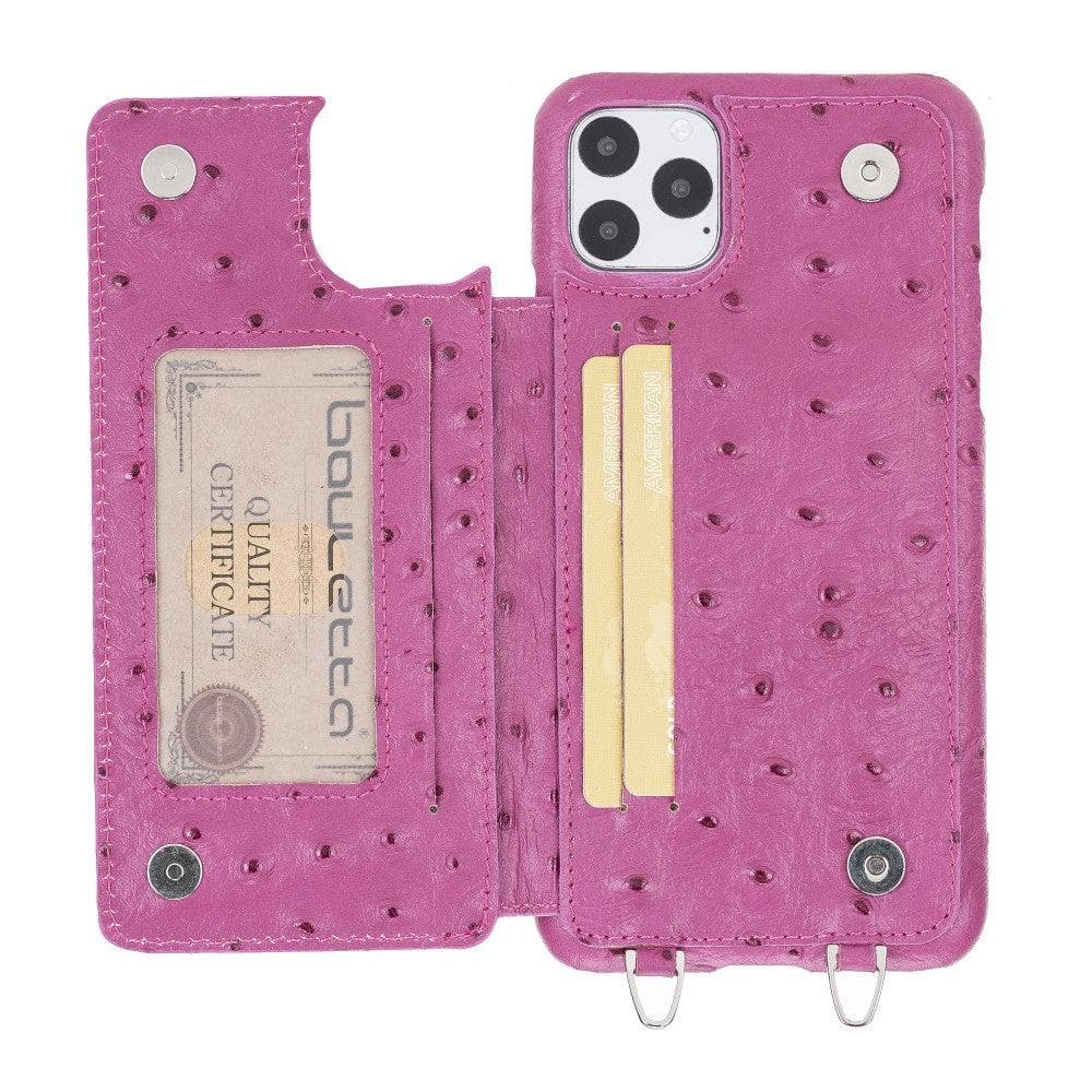 Bouletta iPhone 11 Series Leather Saff Umw Plain Strap Bouletta