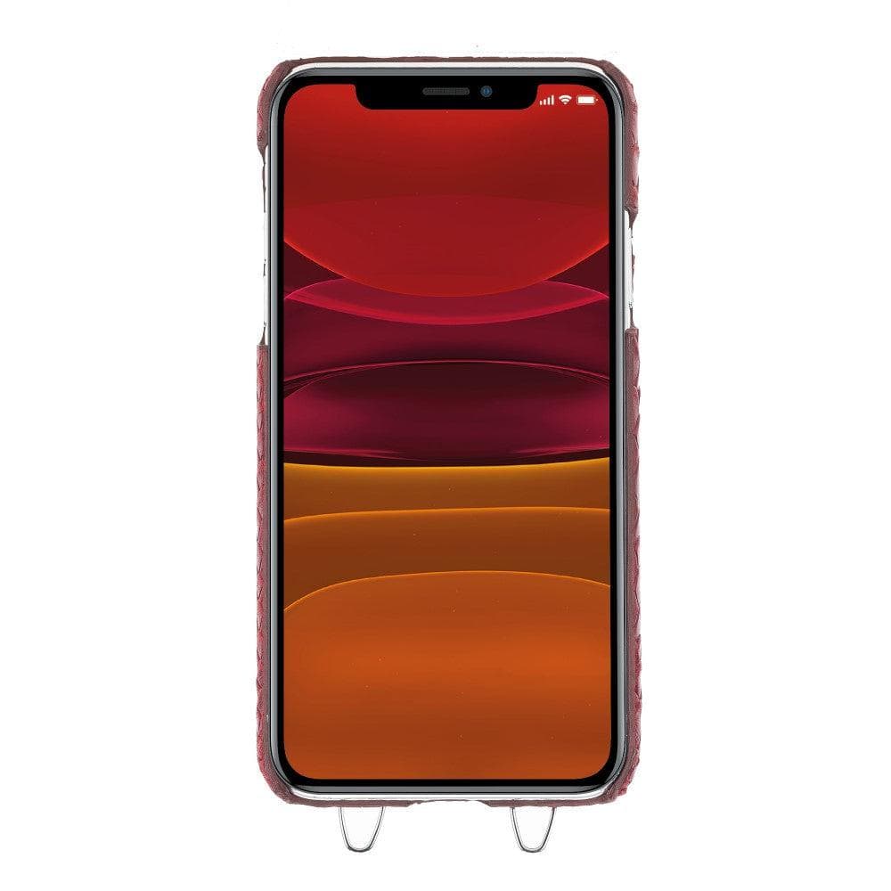 Bouletta iPhone 11 Series Leather Saff Umw Plain Strap Bouletta