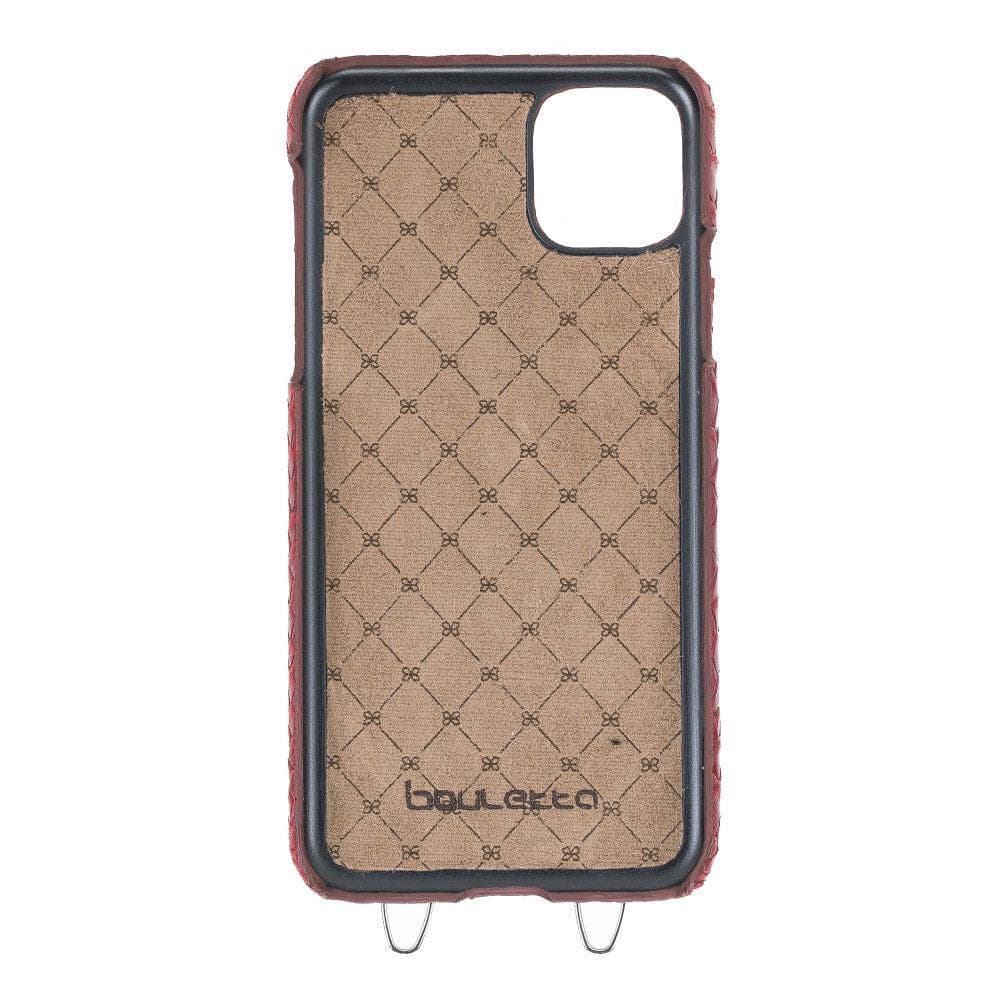 Bouletta iPhone 11 Series Leather Saff Umw Plain Strap Bouletta