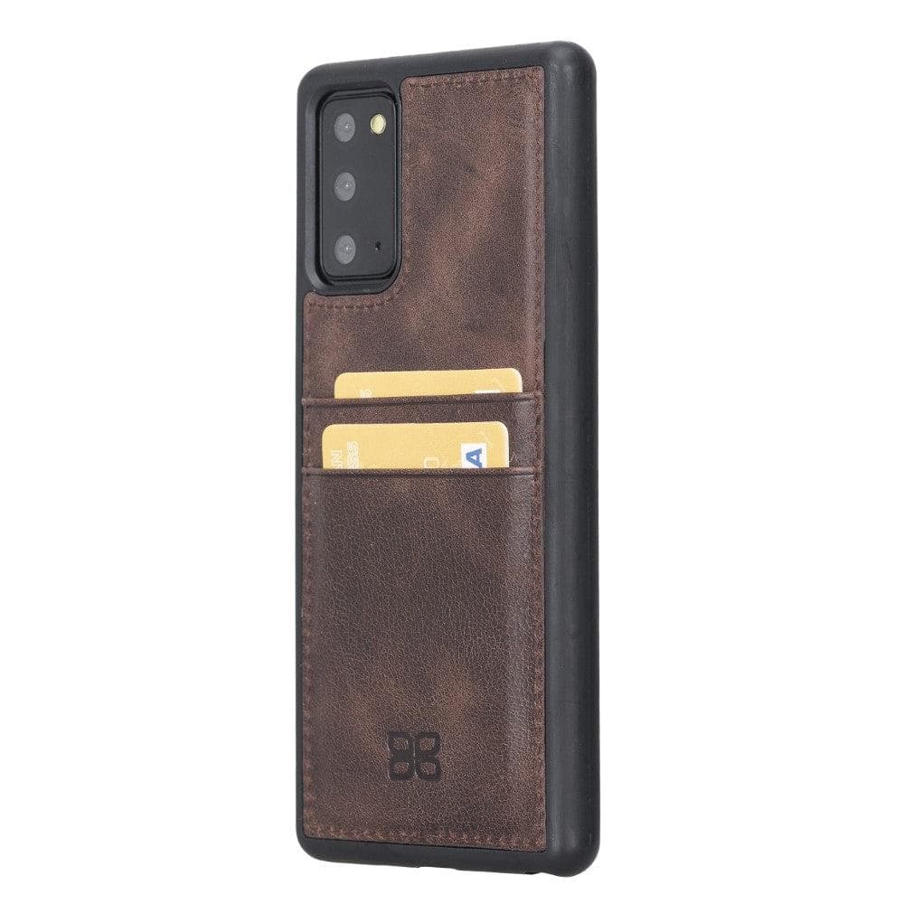 Bouletta Samsung Note 20 Series Leather Back Cover With Card Holder Bouletta