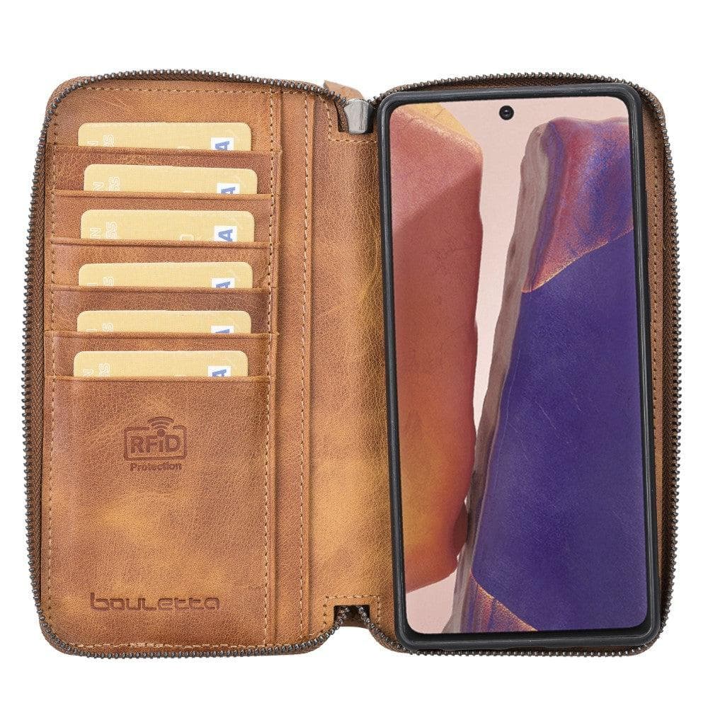 Bouletta Samsung Note 20 Series Leather Pouch Magnetic Wallet Case Bouletta