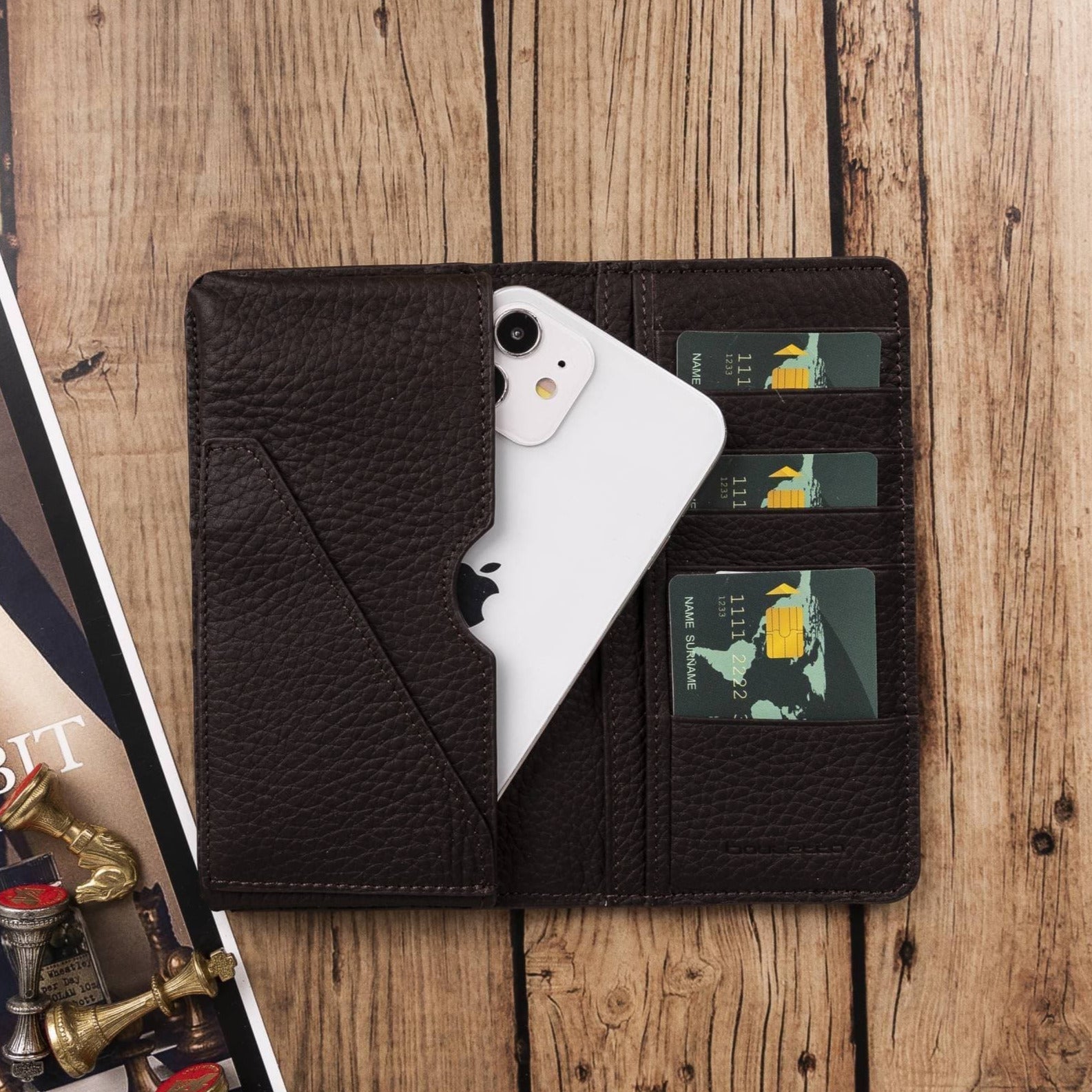 Calvina Leather Wallet Bouletta Shop