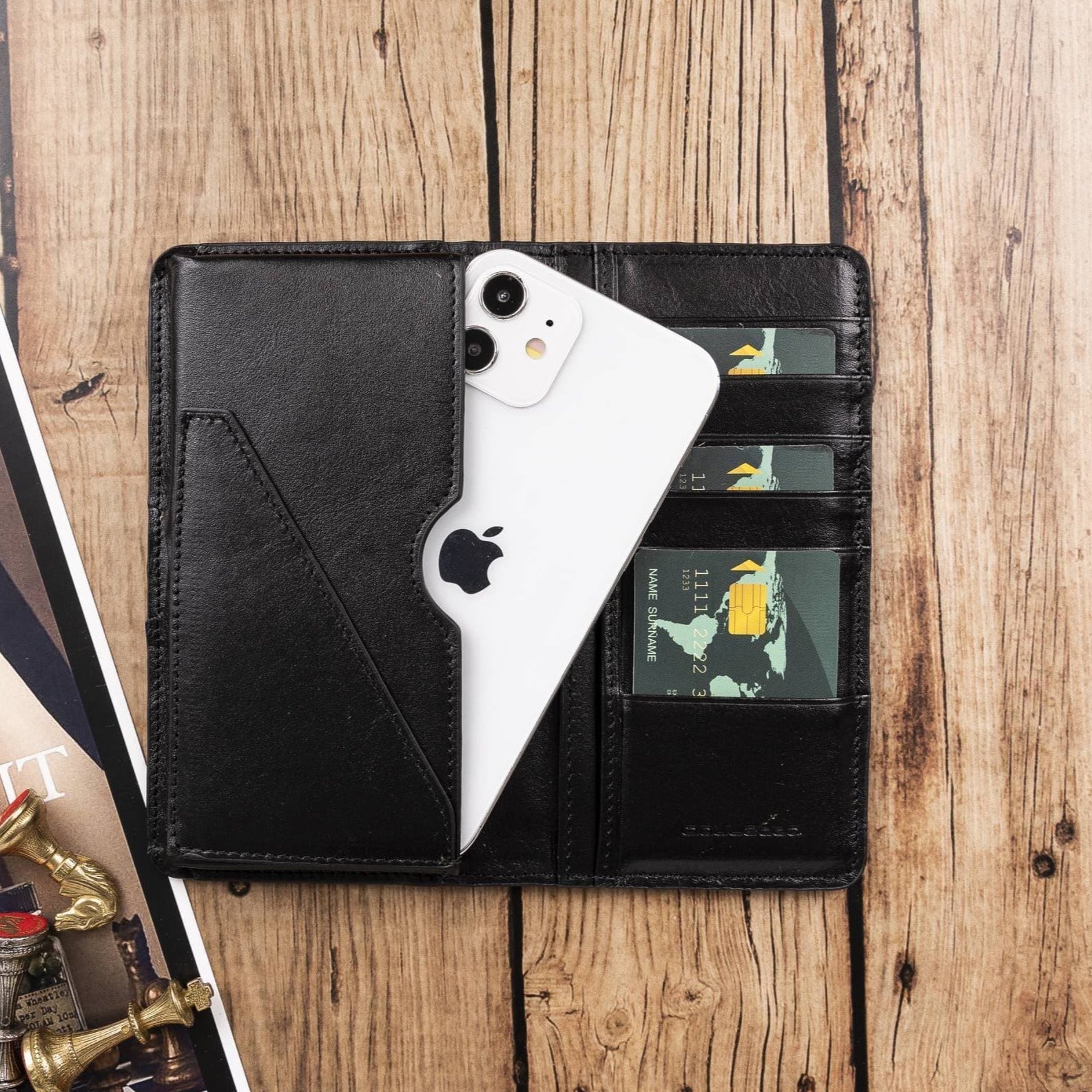 Calvina Leather Wallet Bouletta Shop