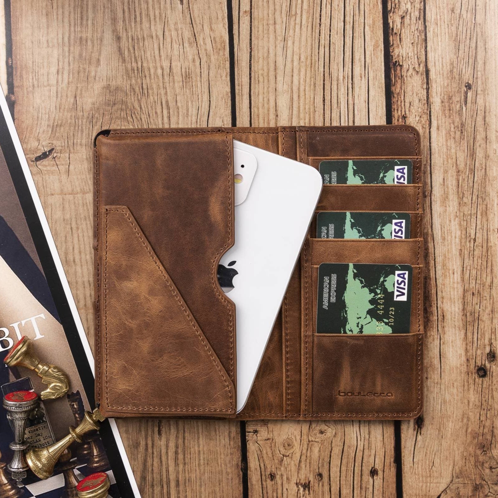 Calvina Leather Wallet Bouletta Shop