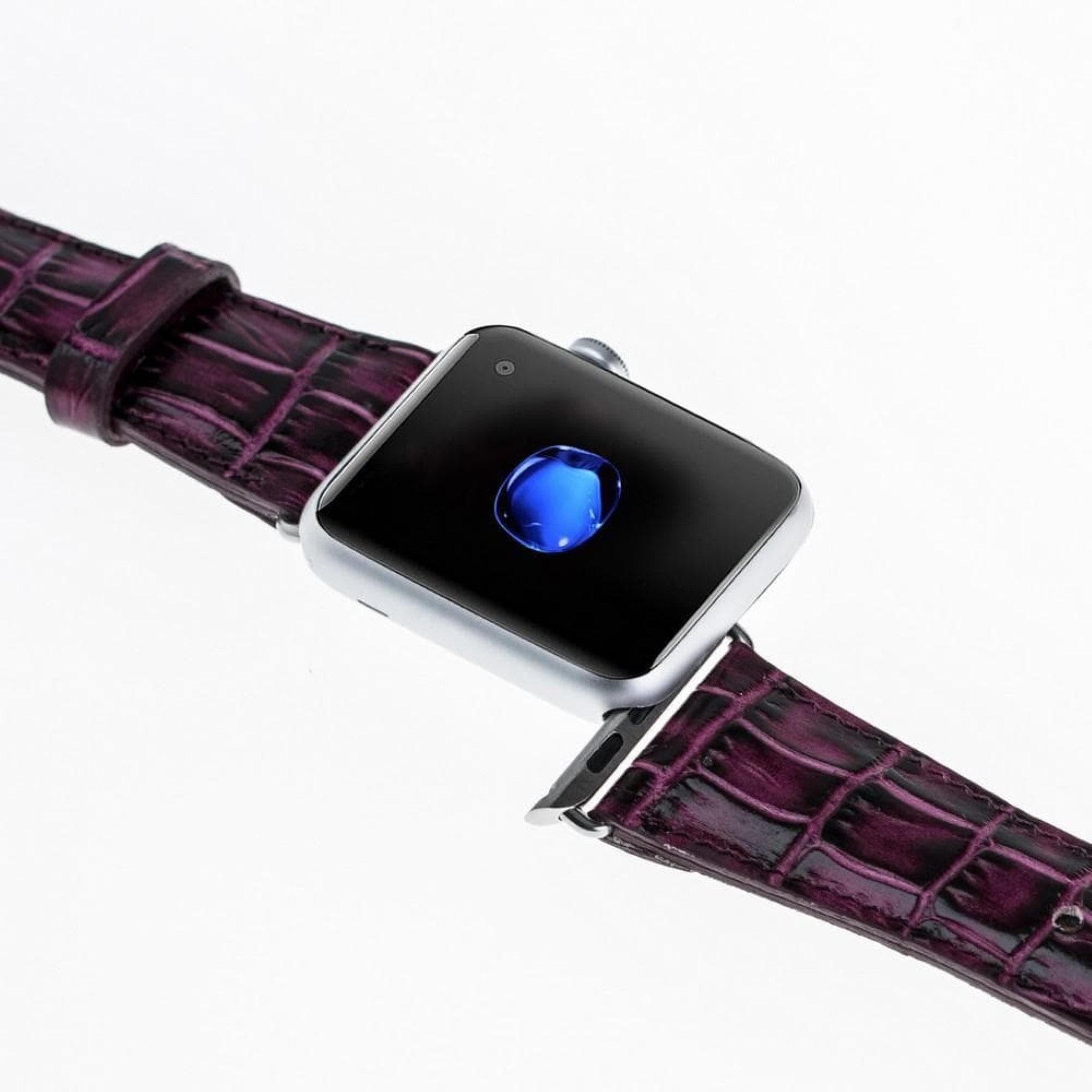 Cardiff Classic Apple Watch Leather Straps Bouletta LTD