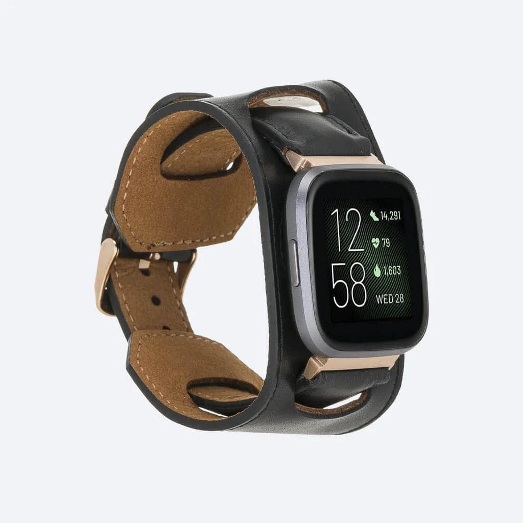 Cuff FitBit Leather Strap Bouletta