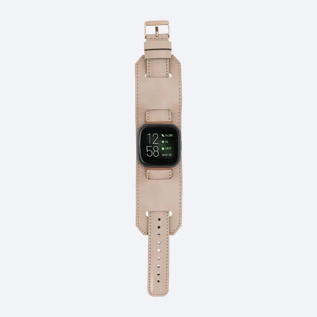 Cuff FitBit Leather Strap Bouletta