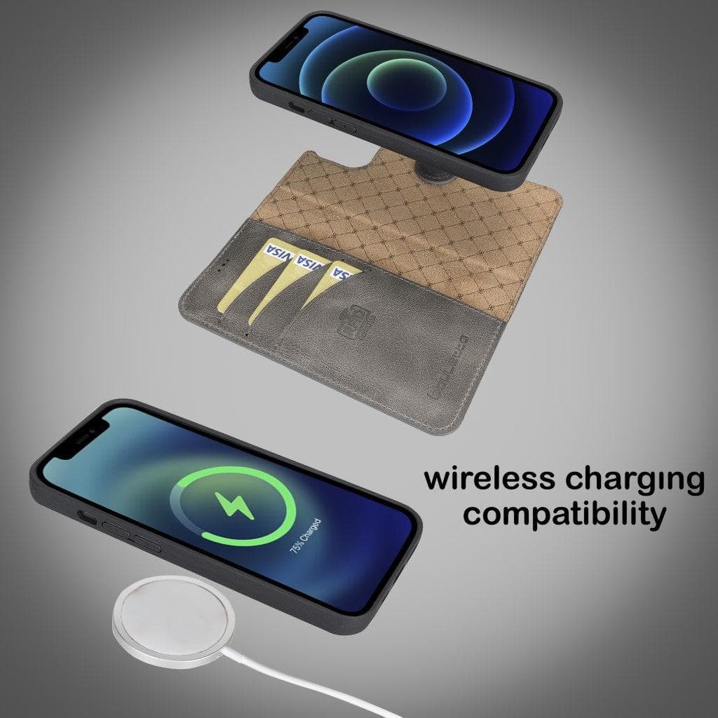 Detachable Leather Wallet Case for Apple iPhone 13 Series Bouletta LTD